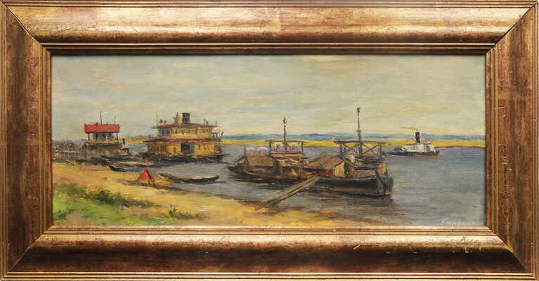 Курылев Сергей Павлович. Город Юрьевец на Волге 